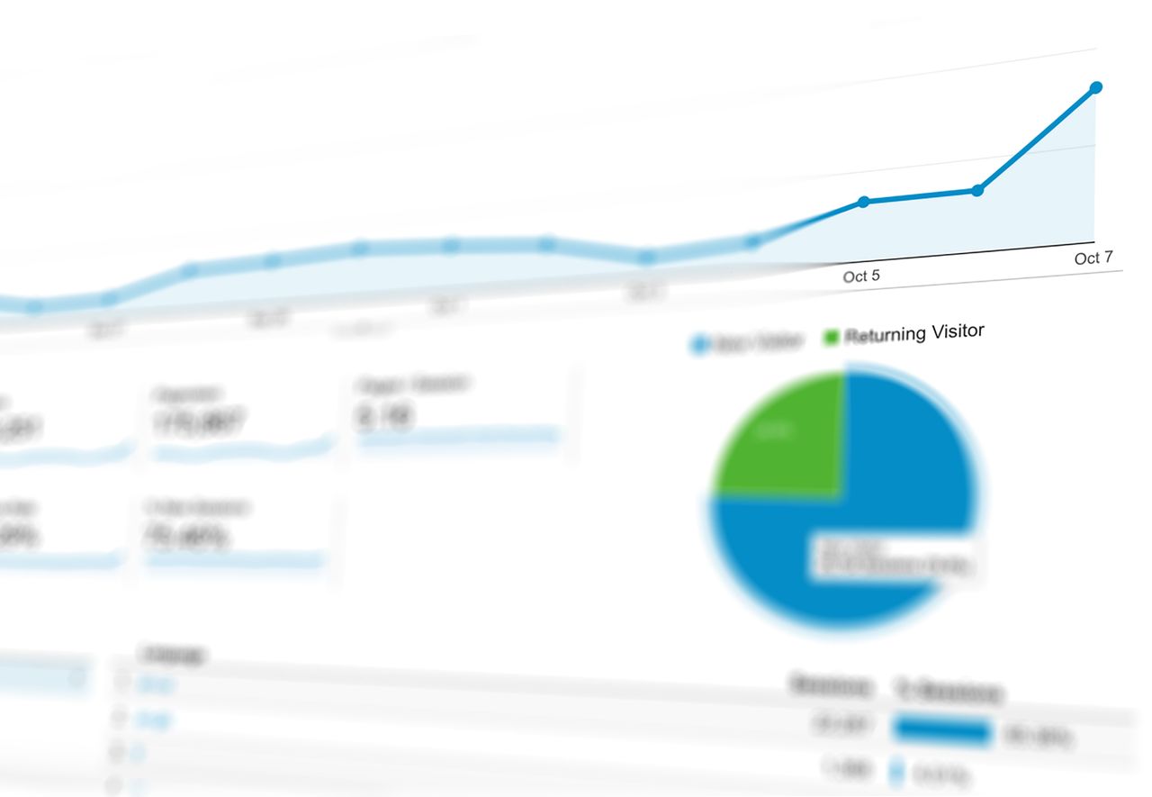 heros-img Abstract visualization of data analytics with graphs and charts showing dynamic growth.